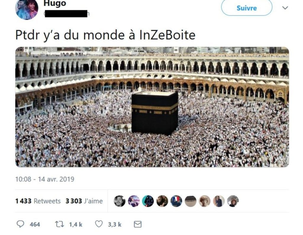 Twitter : Un adolescent menacé de mort après une blague sur le pèlerinage à La Mecque